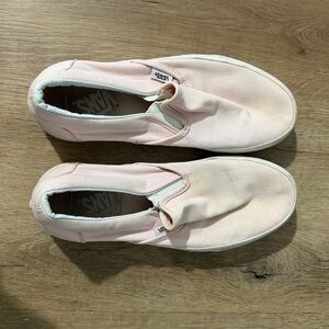Vans Light Pink Slip-On Sneakers